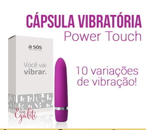 Cápsula Vibratória Power Touch