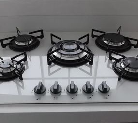 Instalação de cooktop
