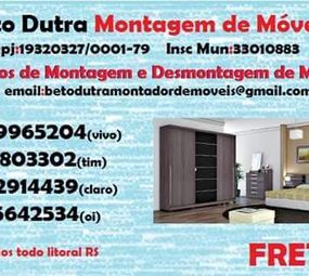 Montador de Móveis Beto Dutra  - Fretes e Mudanças