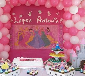 Decoração Princesas